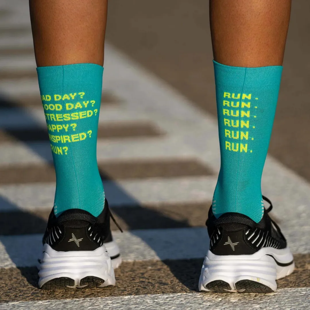 Sporcks - Running Sock - Just Run Green