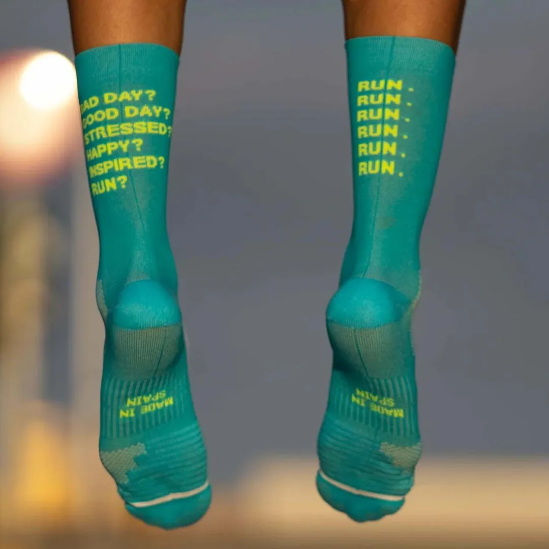 Sporcks - Running Sock - Just Run Green