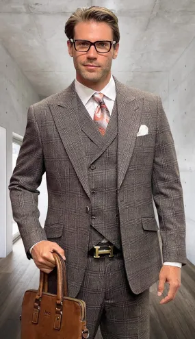 Statement  STEFANO-BR Mens Suit