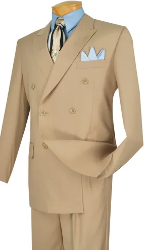 Vinci DC900-1-BEI Mens Suit