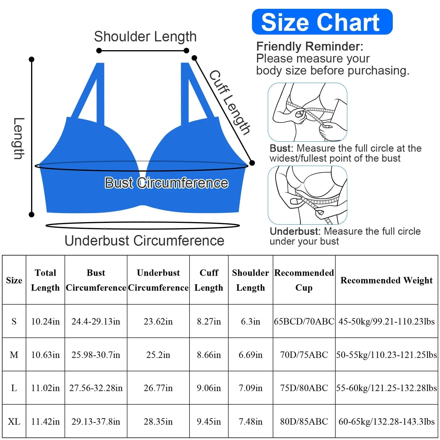 Women's Deep V-Neck U-Shaped Back Sports Bra